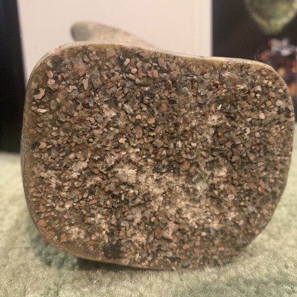 5.5” SandStone resin egyptian Cat Head Statue EGYPT 2.1 Pounds!  100% Authentic! - Picture 4 of 4